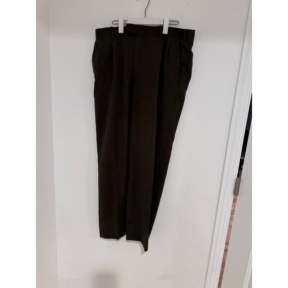 Vintage Burberry Wool Pants Men‎ size 38-Length 30 - Picture 1 of 6